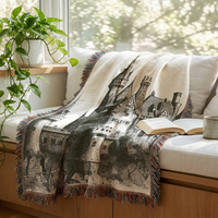 Mystery Castle Woven Throw Blanket
