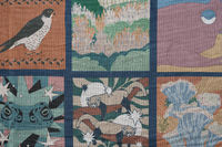 Whimsical Tile Woven Throw Blanket