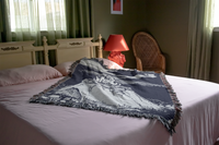 Gothic Castle Woven Throw Blanket