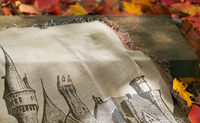 Mystery Castle Woven Throw Blanket